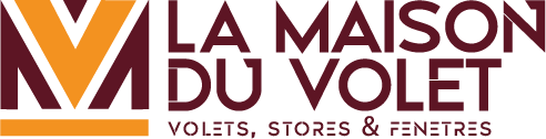 Logo Maison du Volet violet orange