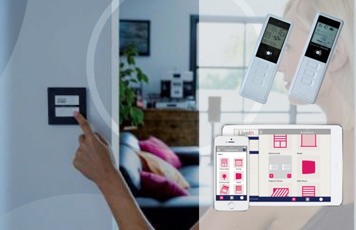 volets roulants commandés depuis votre smartphone ou votre tablette